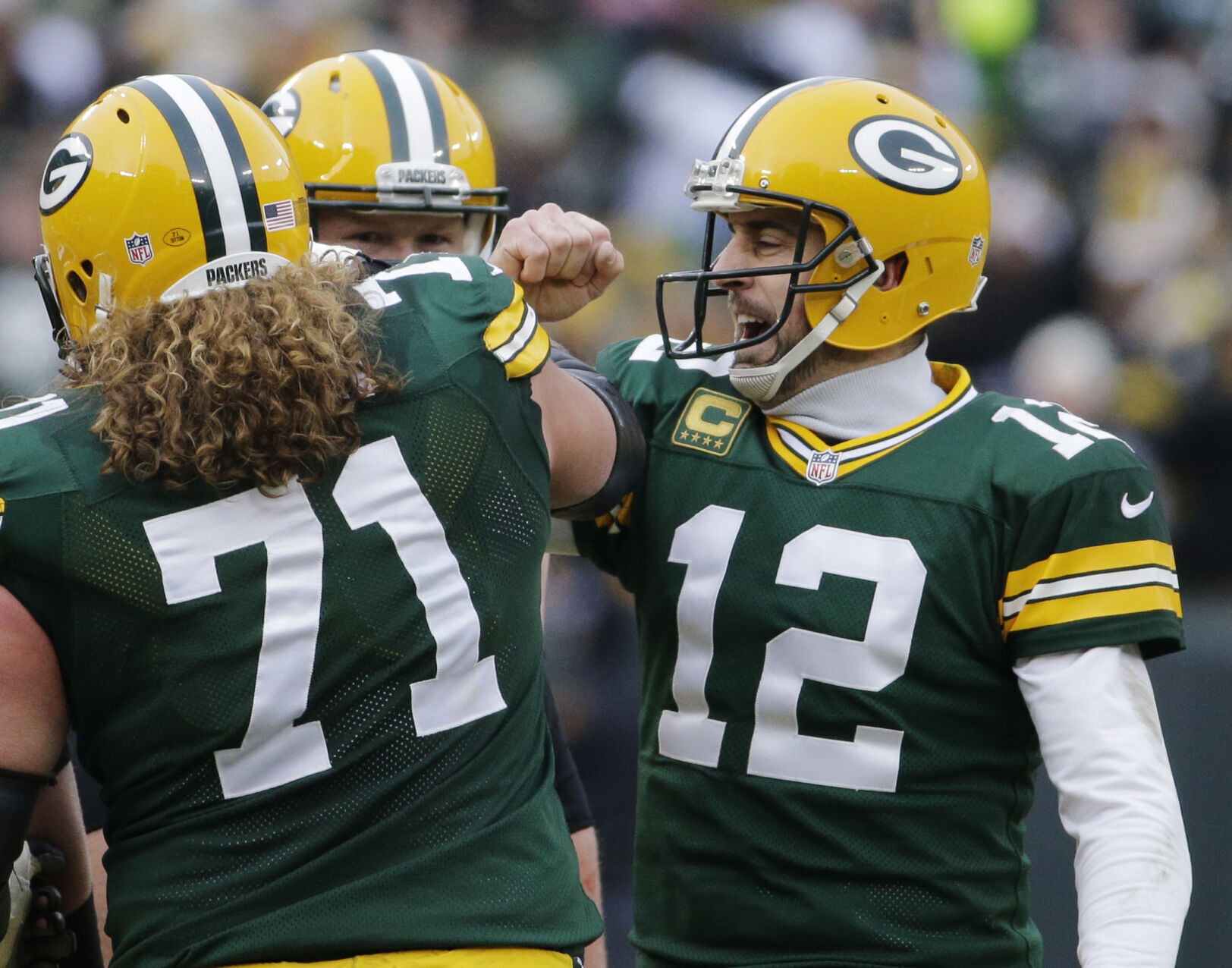 2015: Green Bay gets help from video reversal to edge Dallas in NFL playoffs